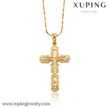 32017-Xuping Jewelry Jesus Faith Corss colgante